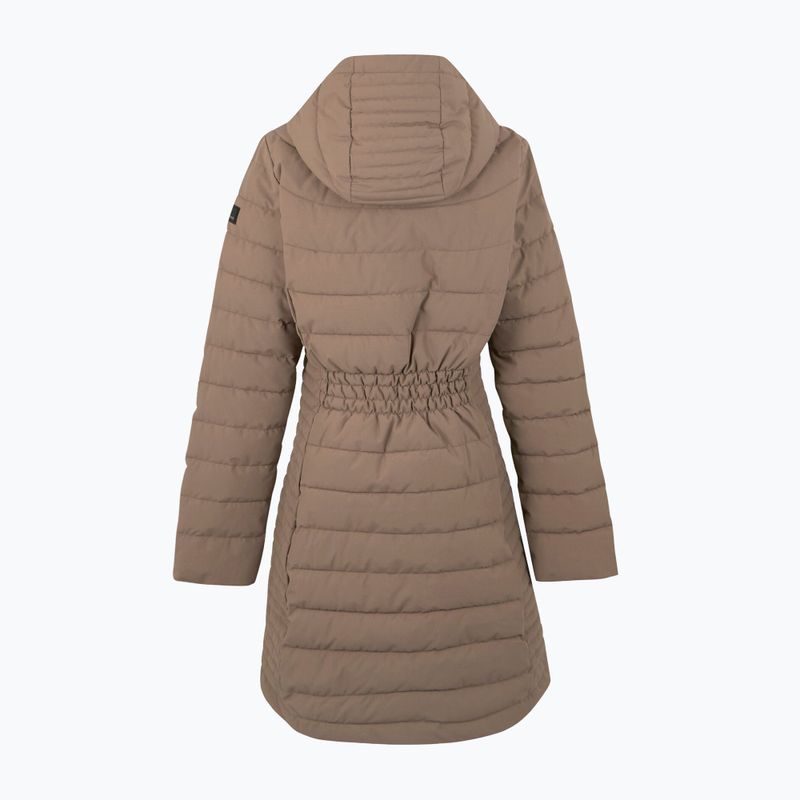 Płaszcz ocieplany damski REGATTA Andria mocha/perfectly pale 10