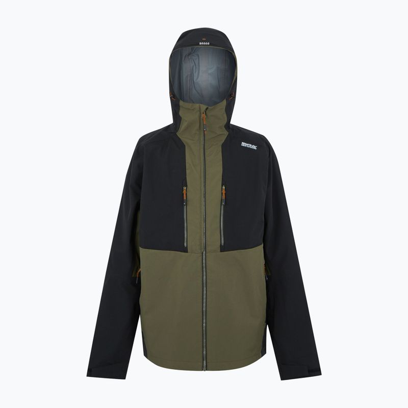 Kurtka 3w1 męska REGATTA Sacramento olive night/black 10
