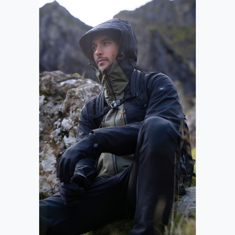 Kurtka 3w1 męska REGATTA Sacramento olive night/black 16