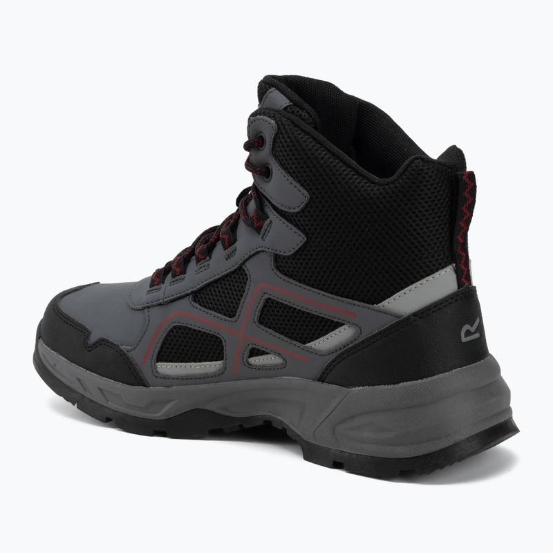 Buty turystyczne męskie REGATTA Vendeavour granite/rio red 3