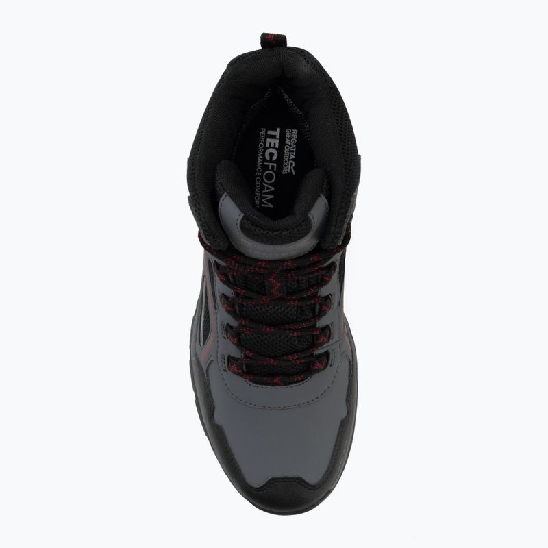 Buty turystyczne męskie REGATTA Vendeavour granite/rio red 5