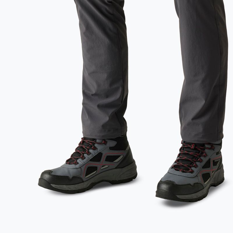 Buty turystyczne męskie REGATTA Vendeavour granite/rio red 5