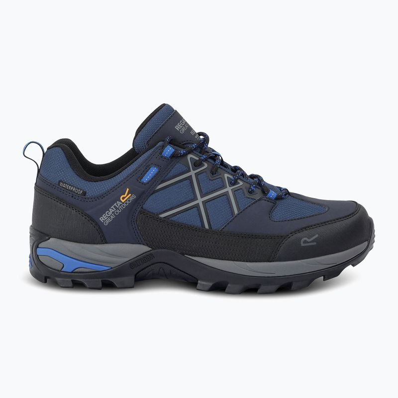 Buty trekkingowe męskie REGATTA Samaris III Low navy/snorkel blue 2