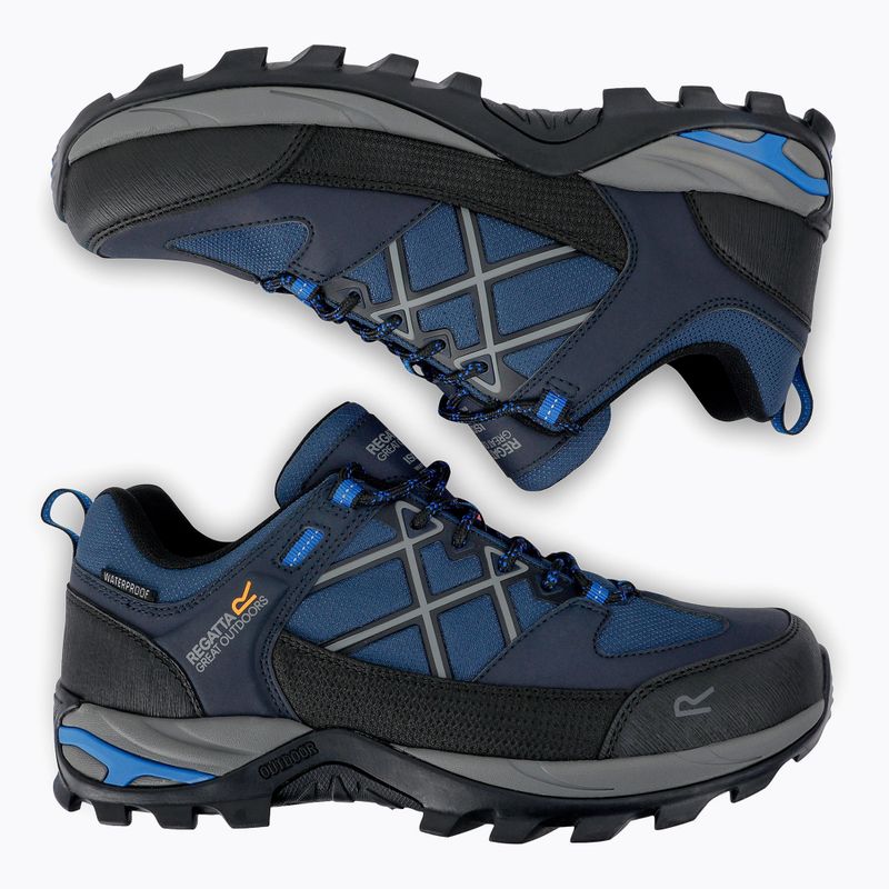 Buty trekkingowe męskie REGATTA Samaris III Low navy/snorkel blue 5