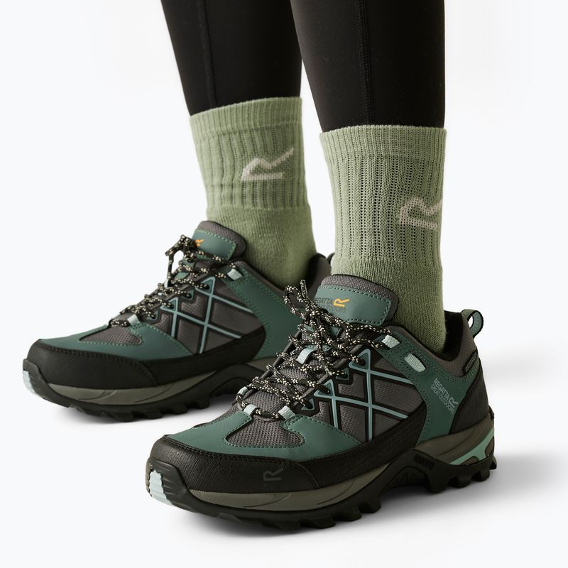 Buty trekkingowe damskie REGATTA Samaris III Low spruce green/granite 9