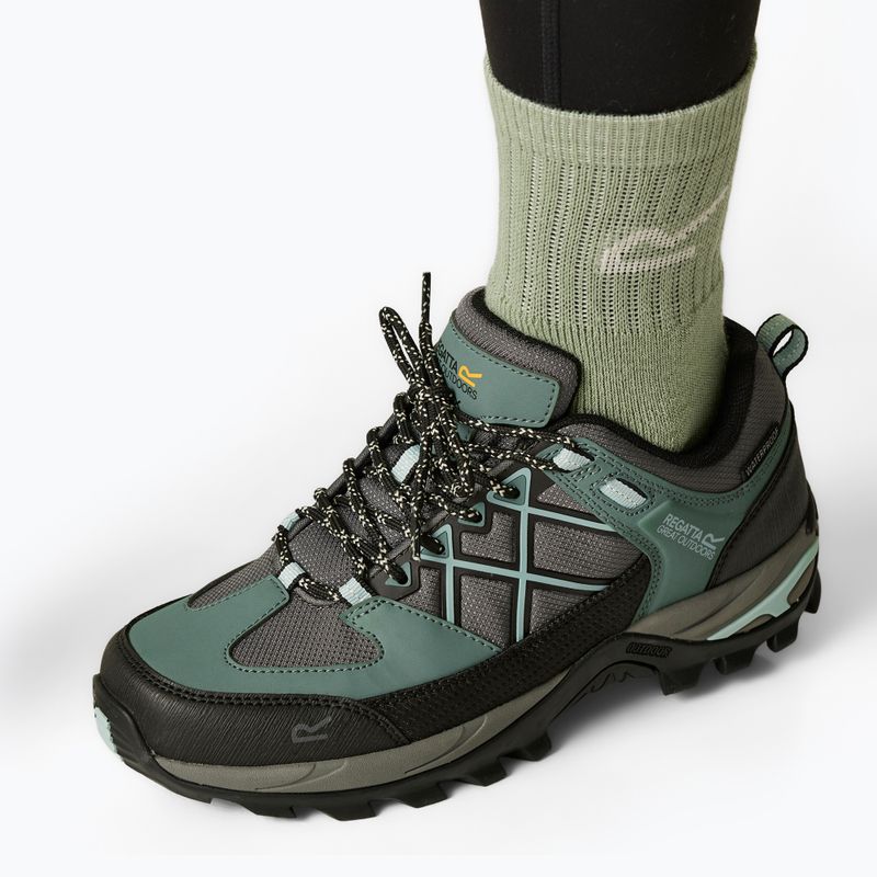 Buty trekkingowe damskie REGATTA Samaris III Low spruce green/granite 11