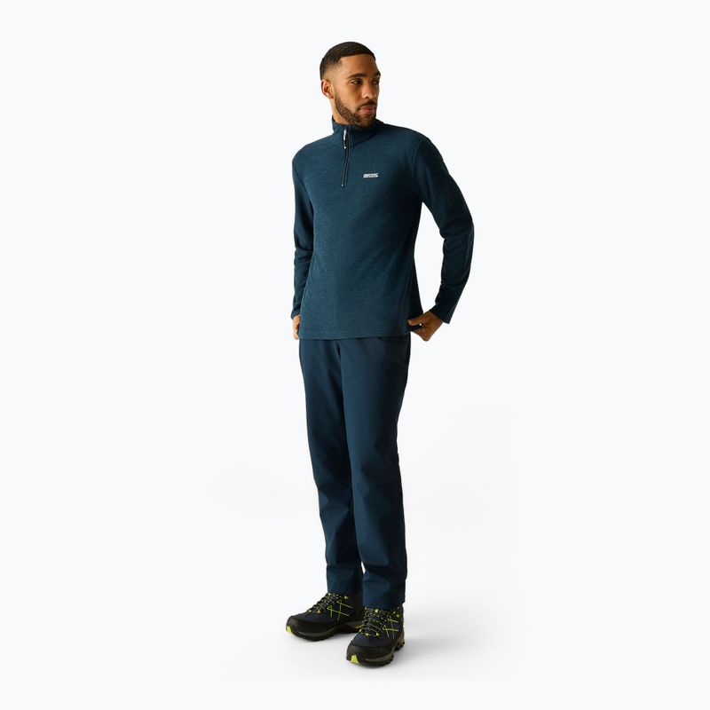 Bluza polarowa męska Regatta Thompson Marl moonlight denim 2