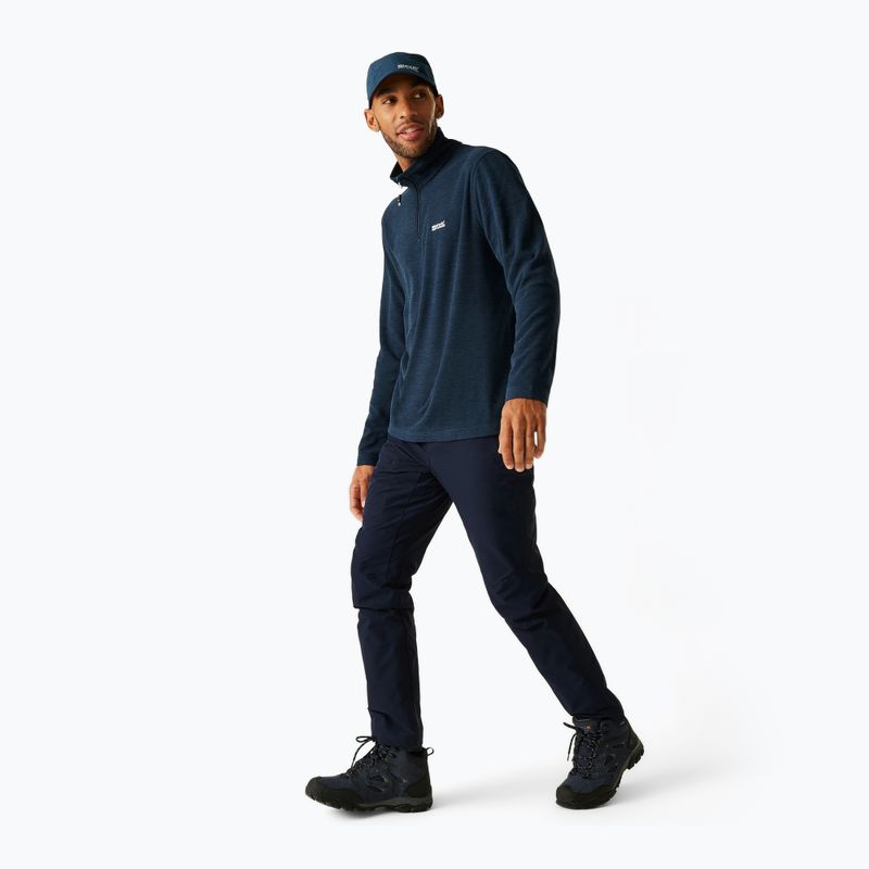 Bluza polarowa męska Regatta Thompson Marl moonlight denim 3