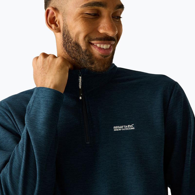 Bluza polarowa męska Regatta Thompson Marl moonlight denim 9