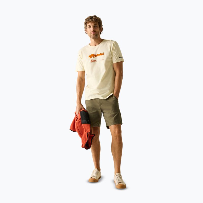 Koszulka męska Regatta ClineIX white stone wilderness 2