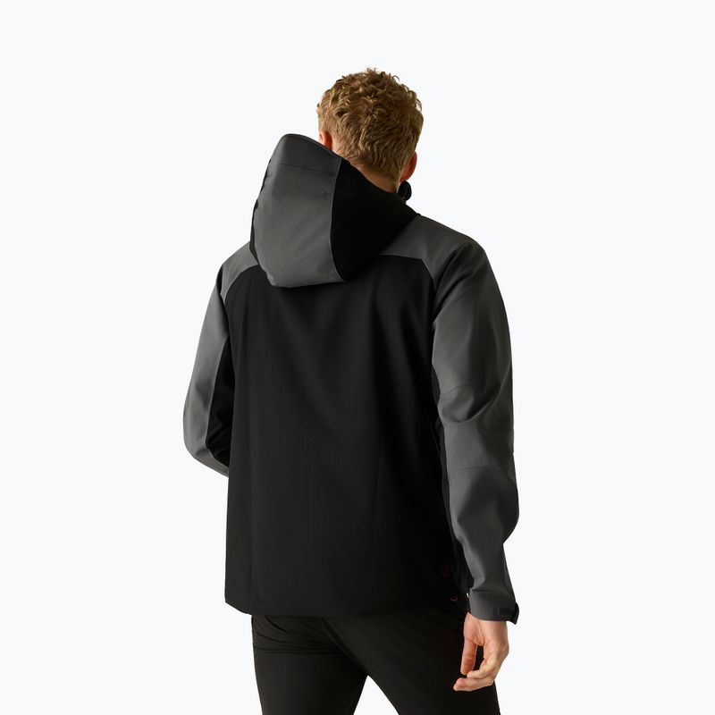 Kurtka przeciwdeszczowa męska Dare 2b Torrek III ZJW magnet/black 3