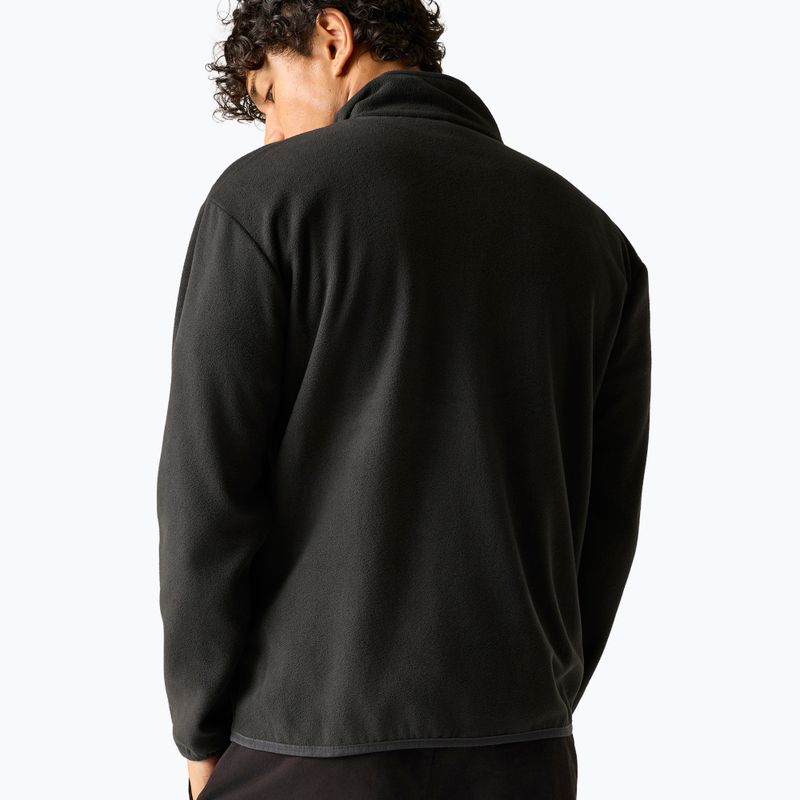 Bluza polarowa męska REGATTA Frankie Full Zip Fleece black/black 4