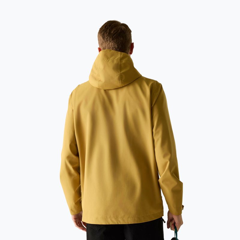 Kurtka przeciwdeszczowa męska REGATTA Waterproof Shell Frankie wood brown 3