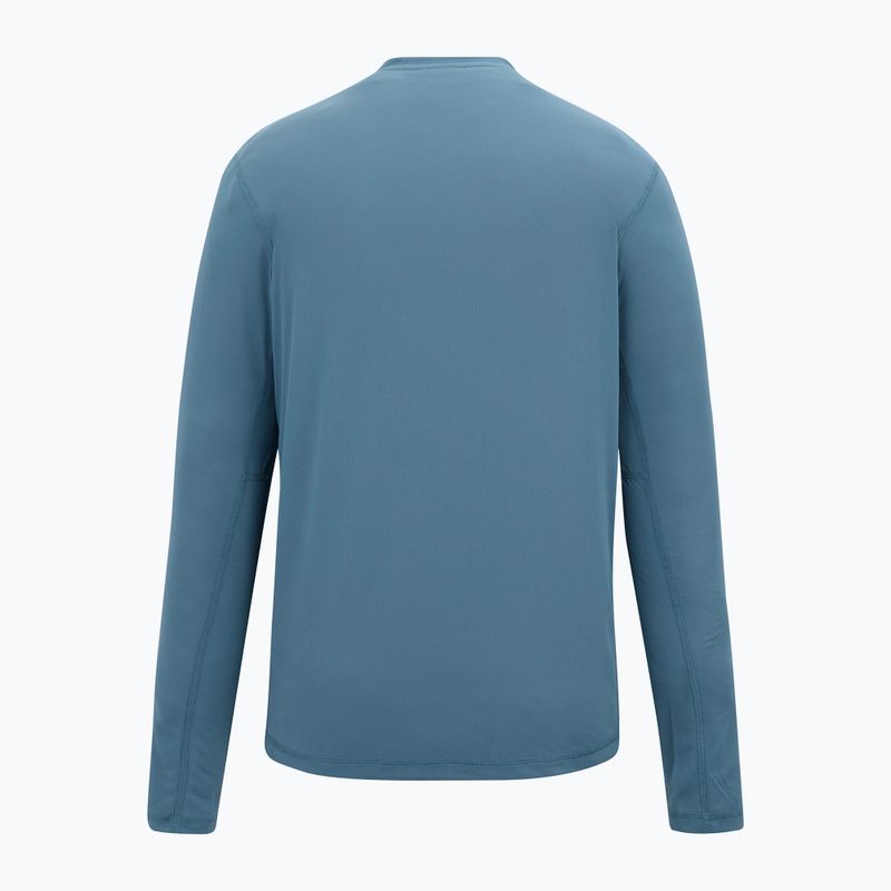Longsleeve trekkingowy męski REGATTA Mindoi Anti Insect china blue 6