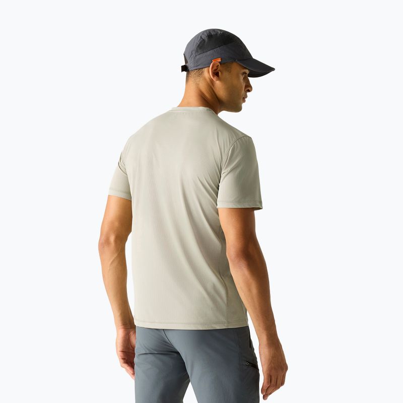 Koszulka trekkingowa męska REGATTA Mindoi Anti Insect abbeystone 3