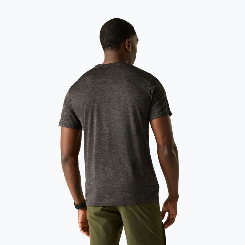 Koszulka trekkingowa męska REGATTA Fingal ash marl 3