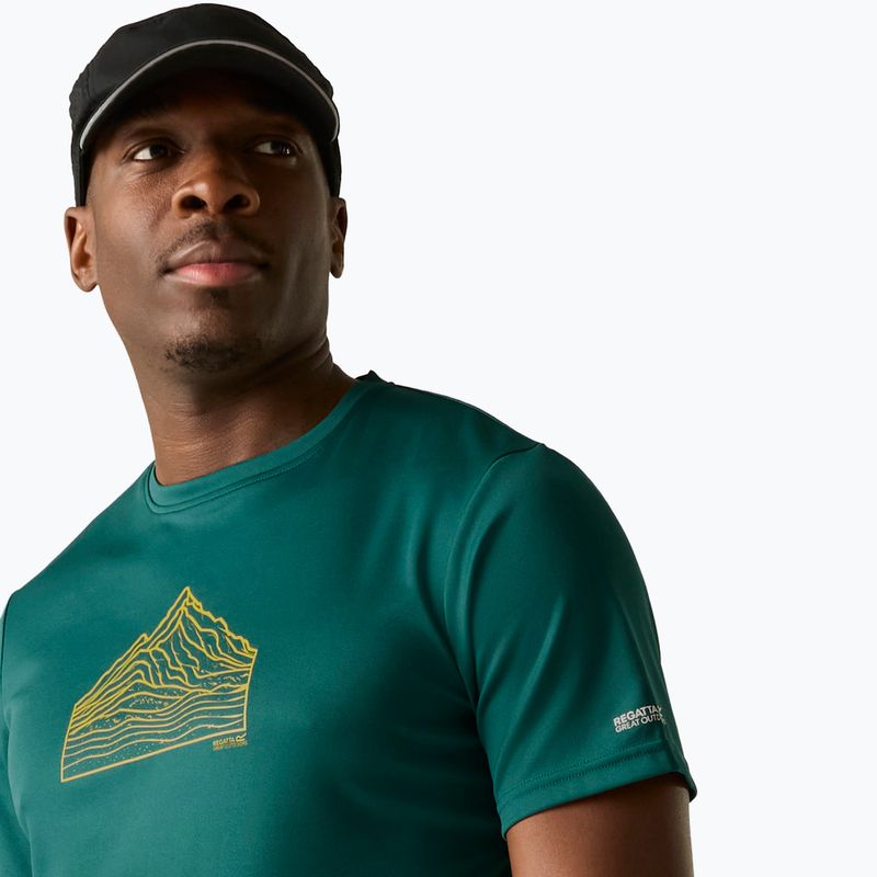 Koszulka trekkingowa męska REGATTA Fingal mediterranea 4