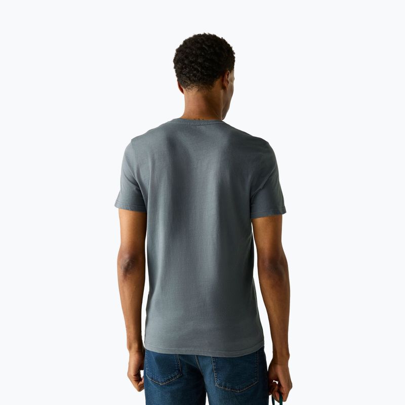 Koszulka trekkingowa męska REGATTA Breezed dark storm 3