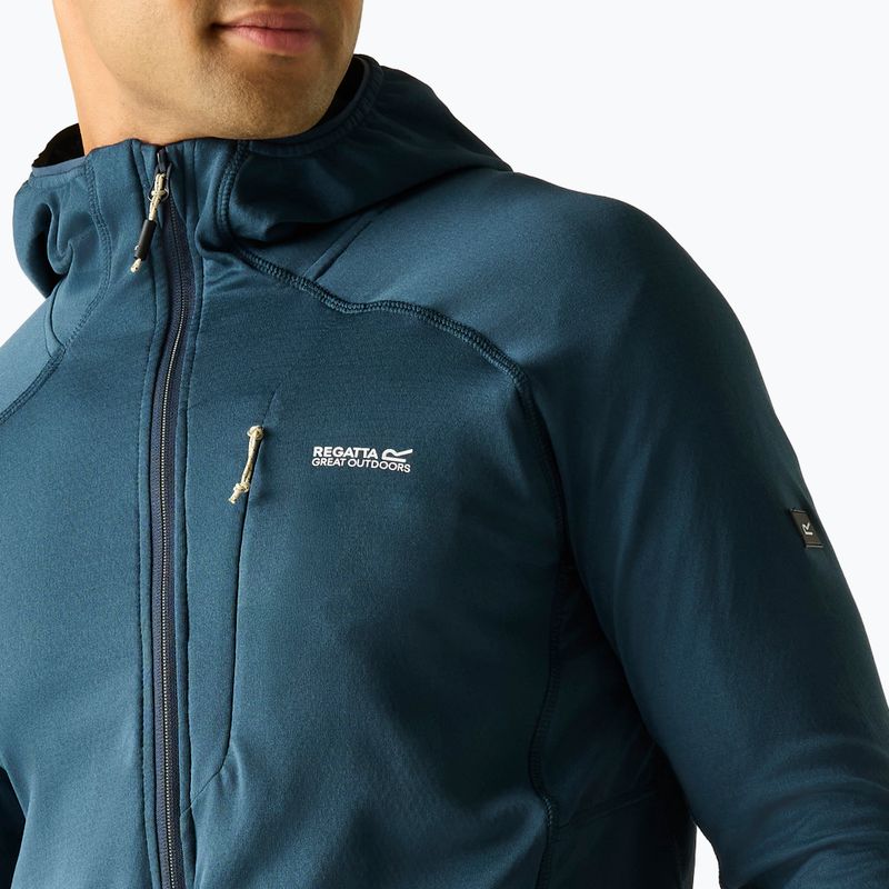 Bluza trekkingowa męska REGATTA Kadley Midlayer night sky 4