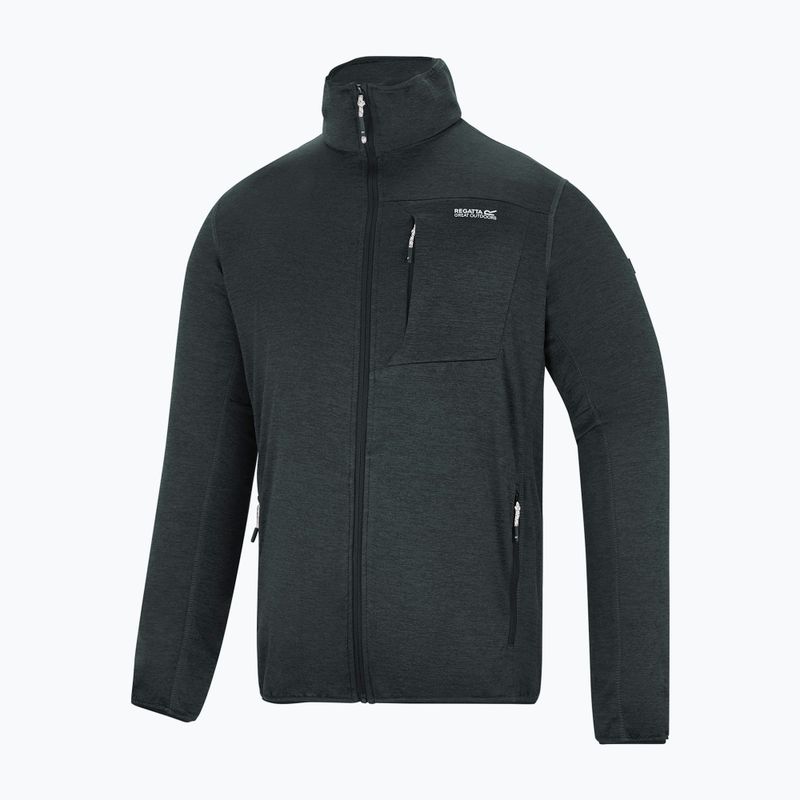 Bluza trekkingowa męska REGATTA Hillden Midlayer dark storm 7