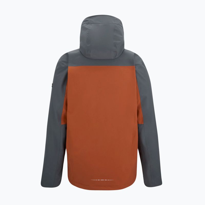 Kurtka przeciwdeszczowa męska REGATTA Waterproof Shell Bosfield brick/dark storm 11
