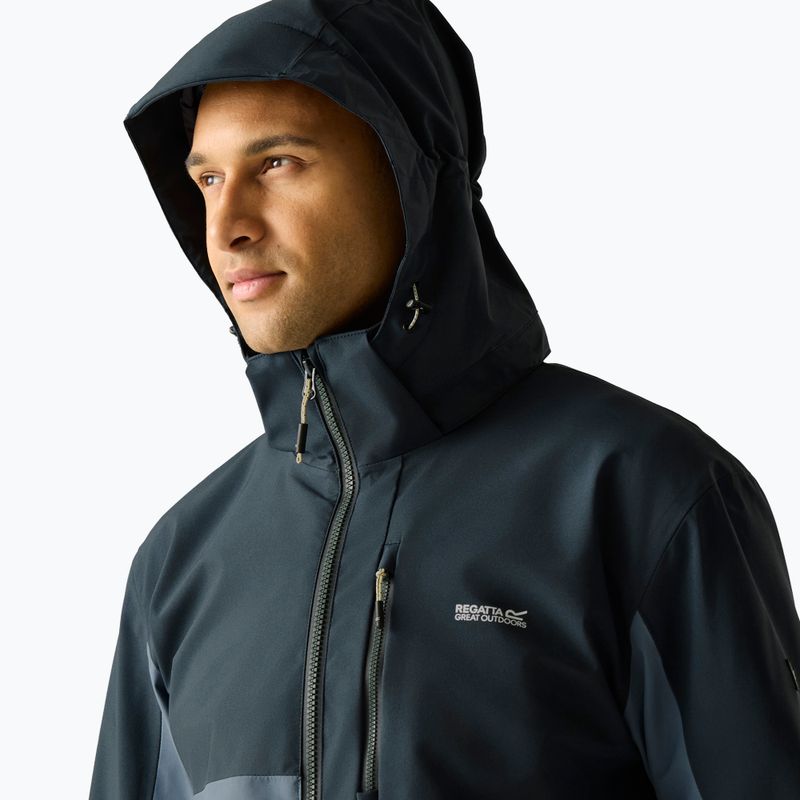 Kurtka przeciwdeszczowa męska REGATTA Waterproof Shell Bosfield china blue/night sky 6