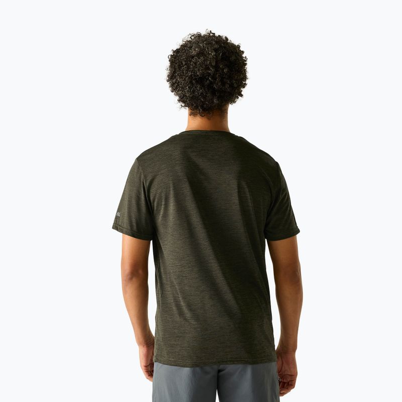 Koszulka trekkingowa męska REGATTA Fingal Edition dark khaki 3