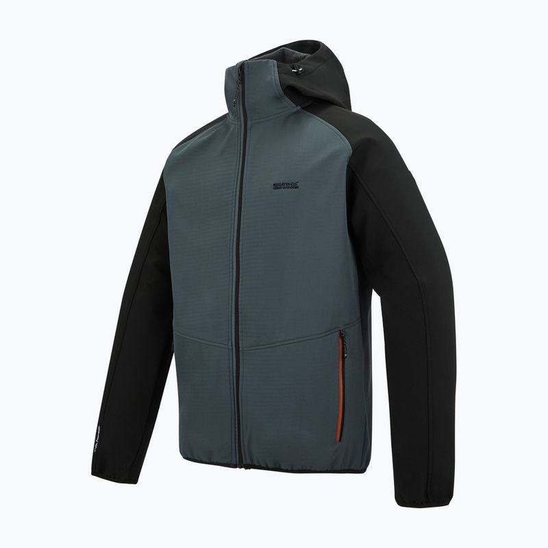 Kurtka softshell męska REGATTA Arec III dark storm/black 7