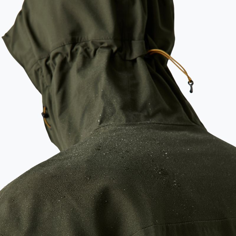 Kurtka przeciwdeszczowa męska REGATTA Birchdale II dark khaki/black 8