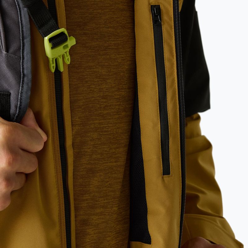 Kurtka przeciwdeszczowa męska REGATTA Highton Stretch IV wood brown/black 8