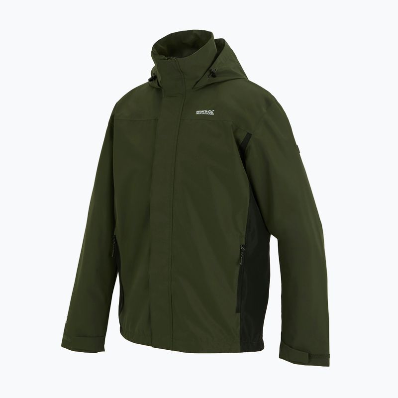Kurtka softshell męska REGATTA Matt II dark khaki/black 10