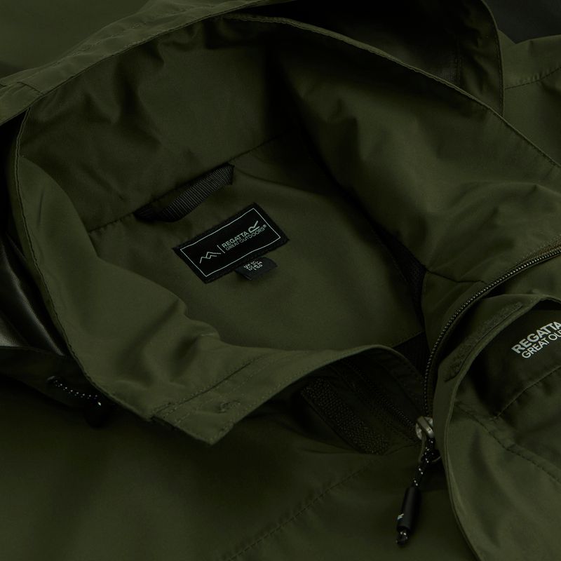 Kurtka softshell męska REGATTA Matt II dark khaki/black 11