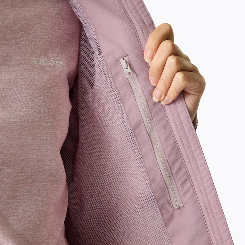 Kurtka przeciwdeszczowa damska REGATTA Hamara IV powder lilac 6