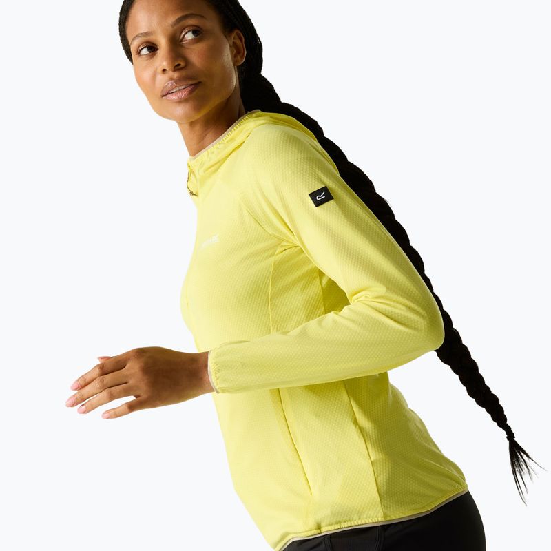 Bluza trekkingowa damska REGATTA Huntdale canary yellow 5