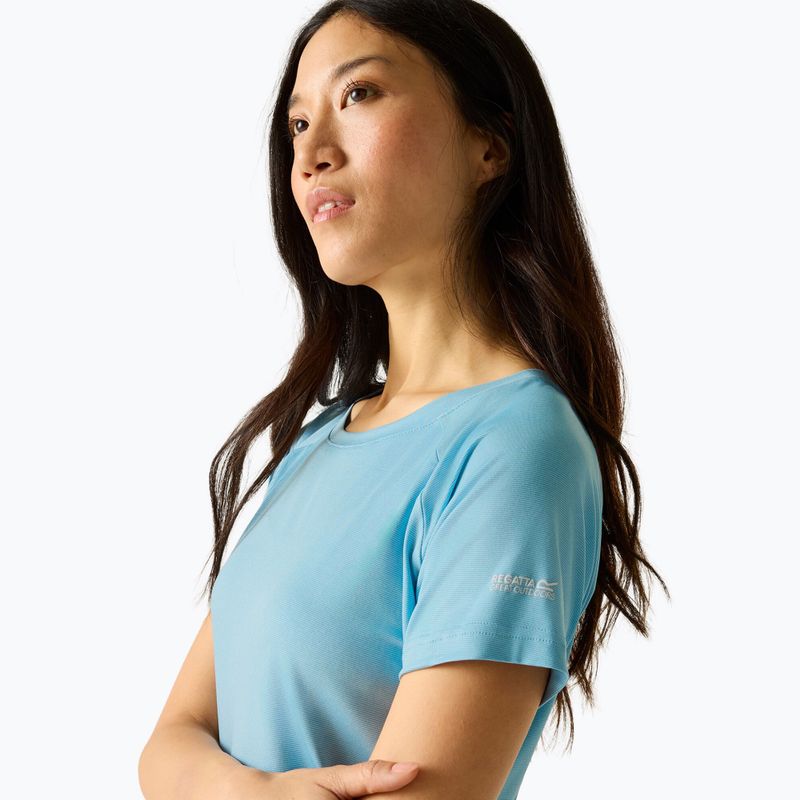 Koszulka trekkingowa damska REGATTA Limonite washed denim 4