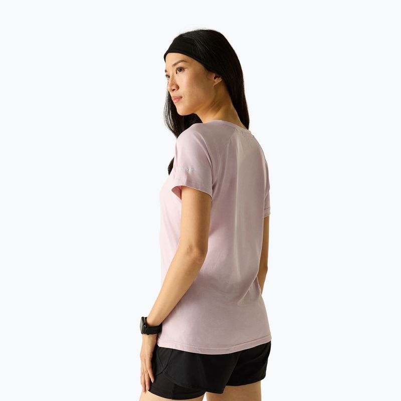 Koszulka trekkingowa damska REGATTA Limonite powder lilac 3