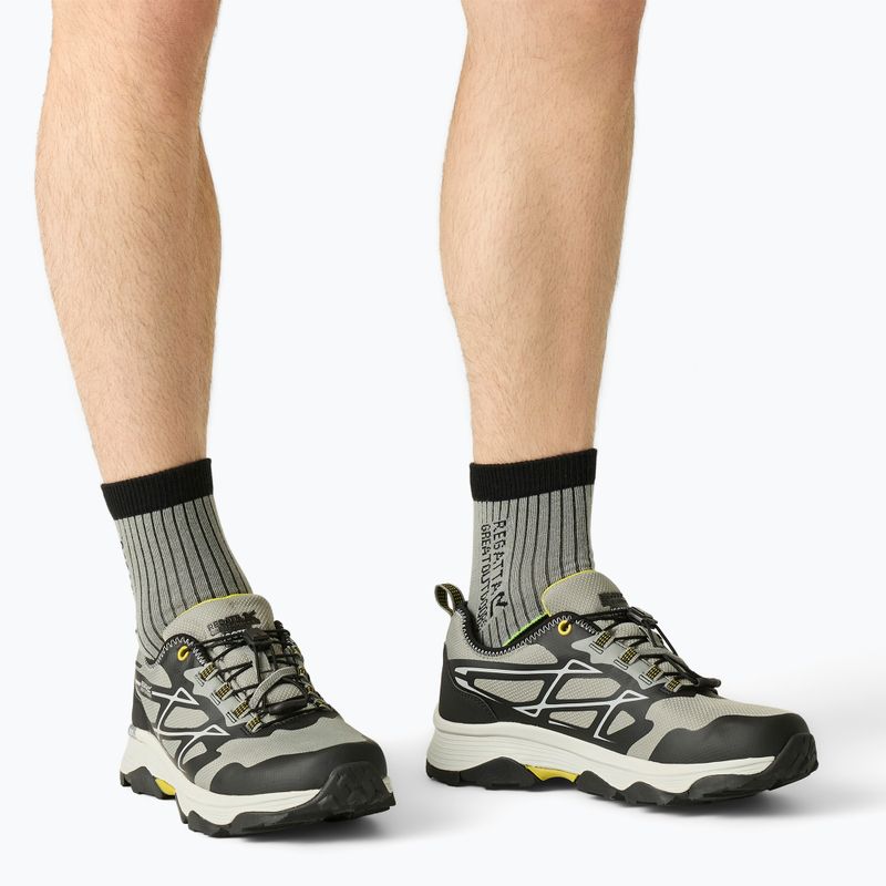 Buty trekkingowe męskie REGATTA Blaze II grey/black/dark tang 10