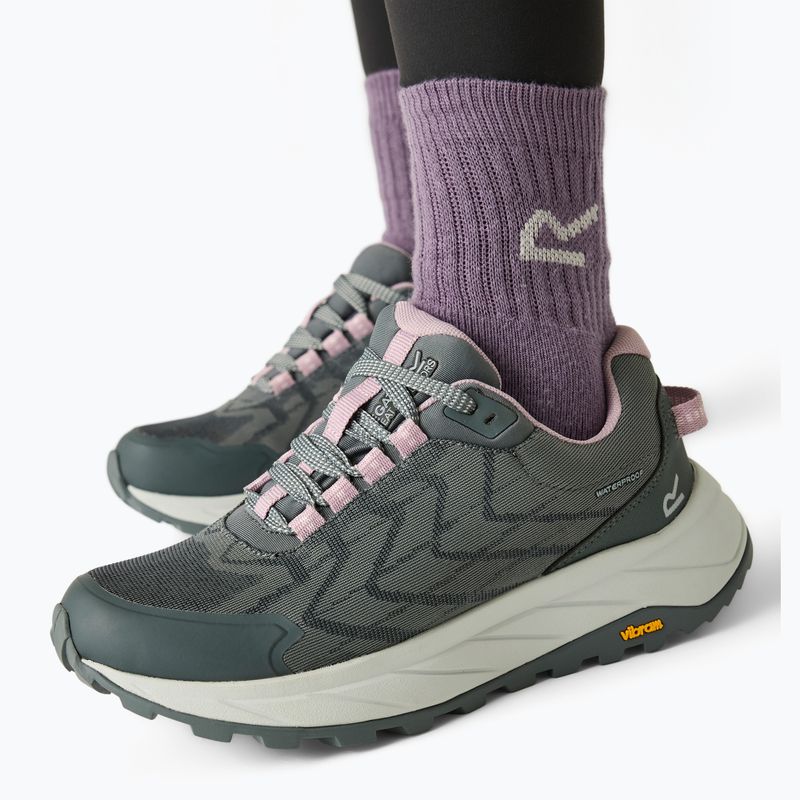 Buty turystyczne damskie REGATTA Cruize dark storm/powder lilac 19