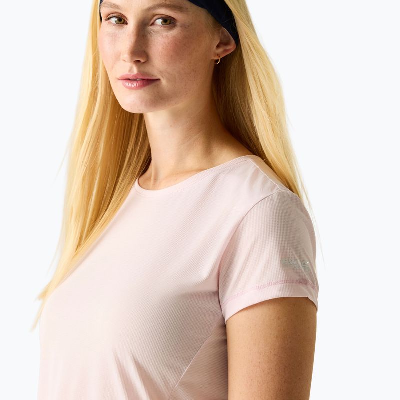 Koszulka trekkingowa meska REGATTA Mindo Anti-Insect pink haze 4