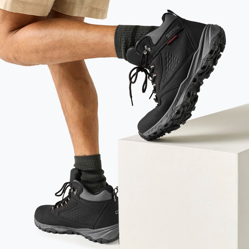 Buty trekkingowe męskie REGATTA Amble Boot Waterproof black/riored 7