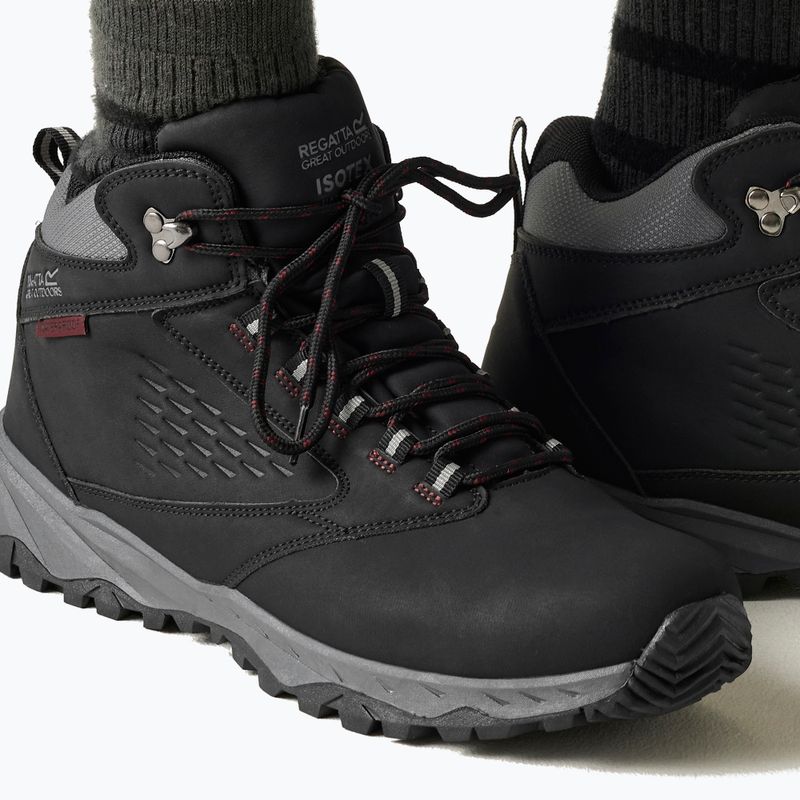 Buty trekkingowe męskie REGATTA Amble Boot Waterproof black/riored 8