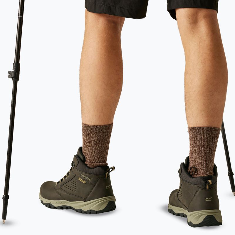Buty trekkingowe męskie REGATTA Amble Boot Waterproof peat/tan 7