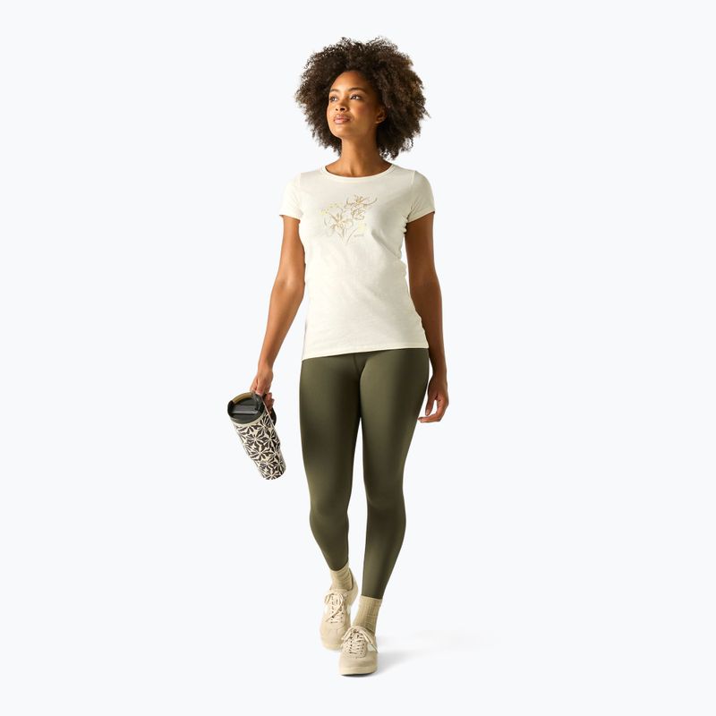 Koszulka trekkingowa damska REGATTA Breezed barley white 2