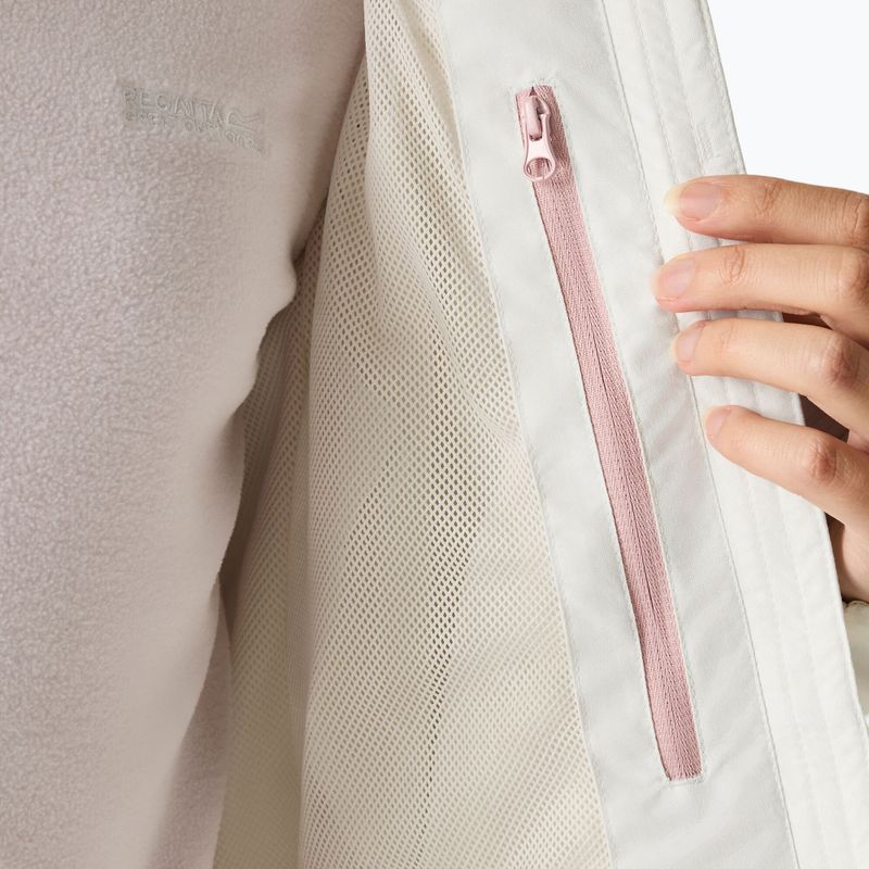 Kurtka przeciwdeszczowa damska REGATTA Hamara IV barley white 9