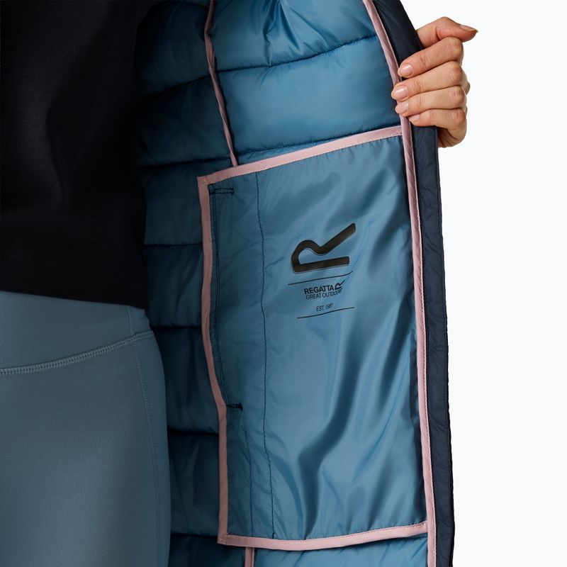 Płaszcz ocieplany damski REGATTA Amara navy/dusky blue 8