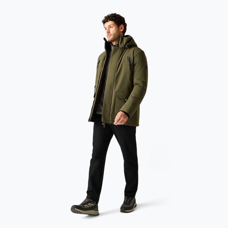 Kurtka przeciwdeszczowa męska REGATTA Marron dark khaki 2