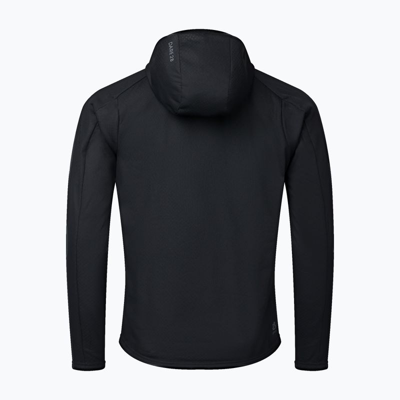 Bluza męska Dare 2b Heat Weave Stretch Midlayer black 2