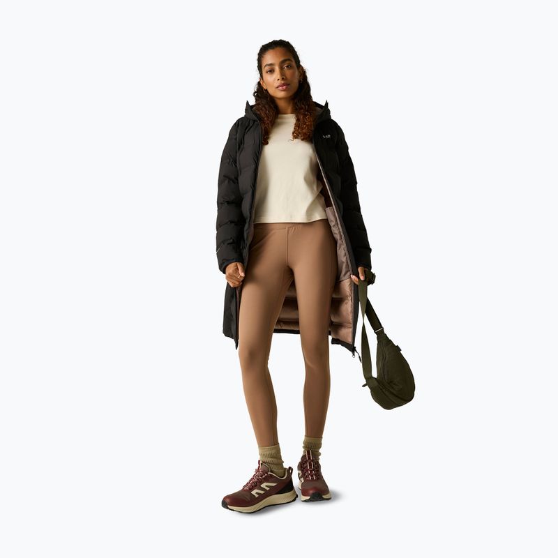 Płaszcz ocieplany damski REGATTA Altoro Thermal Long black/mocha 4