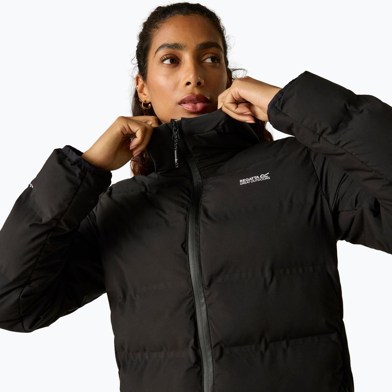 Płaszcz ocieplany damski REGATTA Altoro Thermal Long black/mocha 8