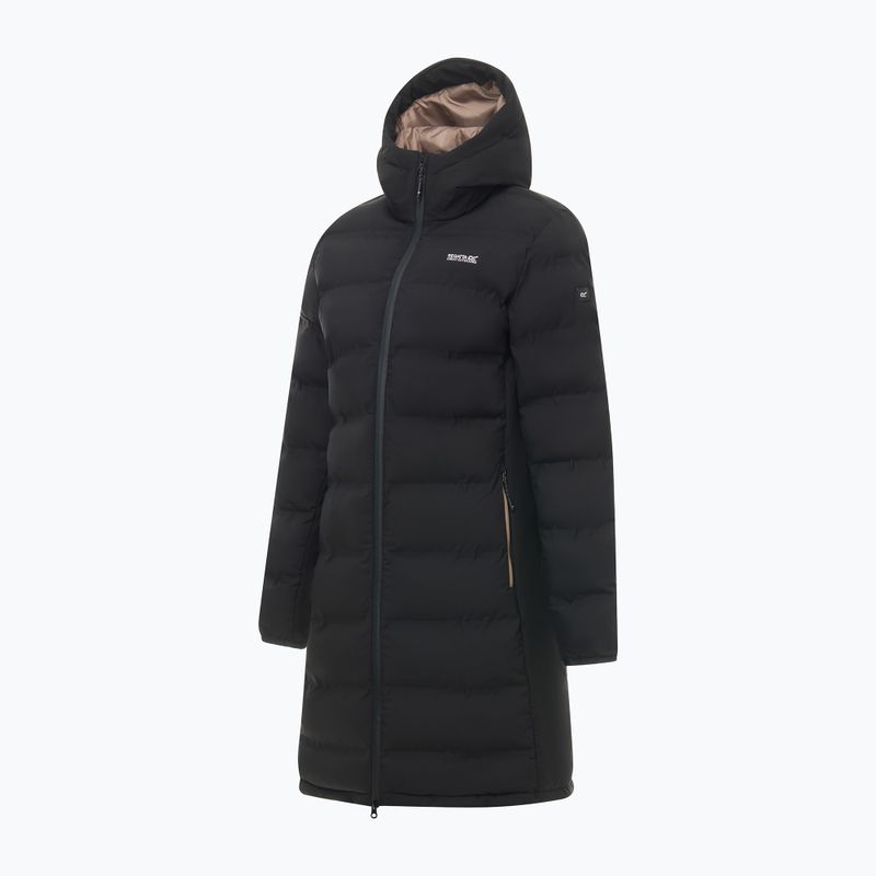 Płaszcz ocieplany damski REGATTA Altoro Thermal Long black/mocha 12